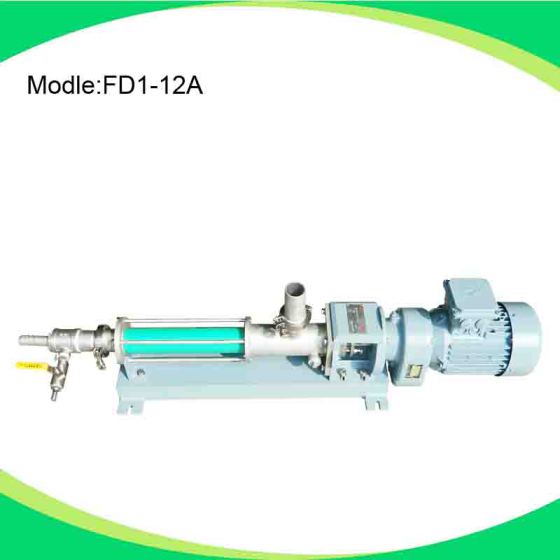 FD1-12纺织乳胶输送螺杆泵