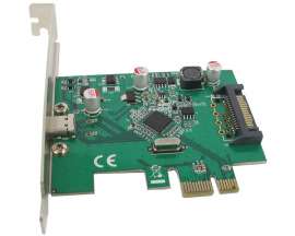 台式机PCIe转USB3.1扩展卡 Type-c转接卡 高速USB3.1接口生成卡