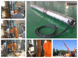 大功率海水潜水泵，海上工程专用耐腐蚀不锈钢潜水泵