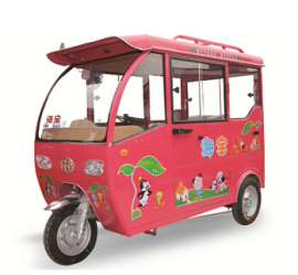 海宝小巴士三轮电动车，接送孩子上学代步车，老年代步电动车，小孩接送三轮车