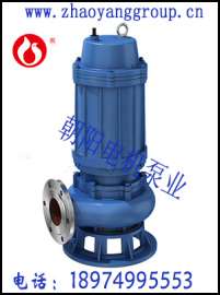 朝阳电机泵业供应WQ100-30-15污水泵/潜水排污泵，厂家直销，质量好，服务快