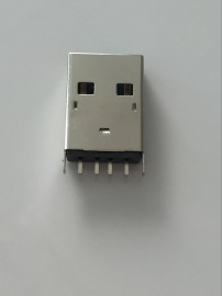 金达瑞供货USB 公头180度插板 USB 2.0 AM直插立式连接器