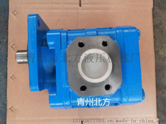 青州市北方液压机械厂销售泊姆克液压泵P7600-F100NL4676G装载机齿轮泵
