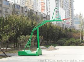 篮球架生产厂家直销“晶康牌”YDQC-10004凹箱独臂篮球架
